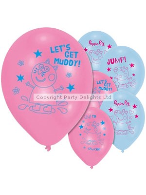 BALÃO LATEX PEPPA PIG 11"